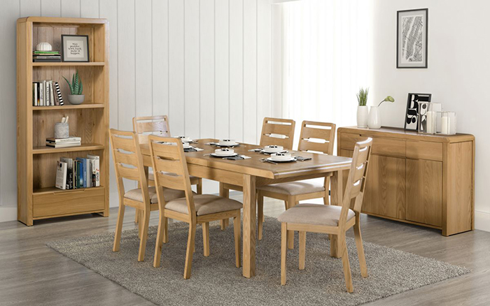 Curve Dining Set (4 Chairs) - Click Image to Close